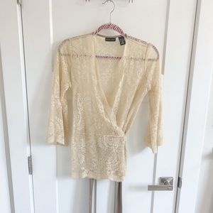New York and Company lace kimono